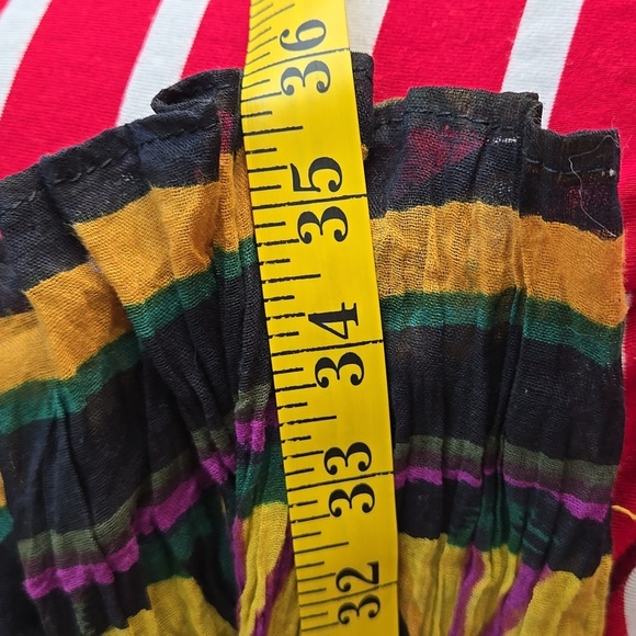 Vintage Class Multicolor Bohemian Maxi Skirt Size S - Picture 9 of 10